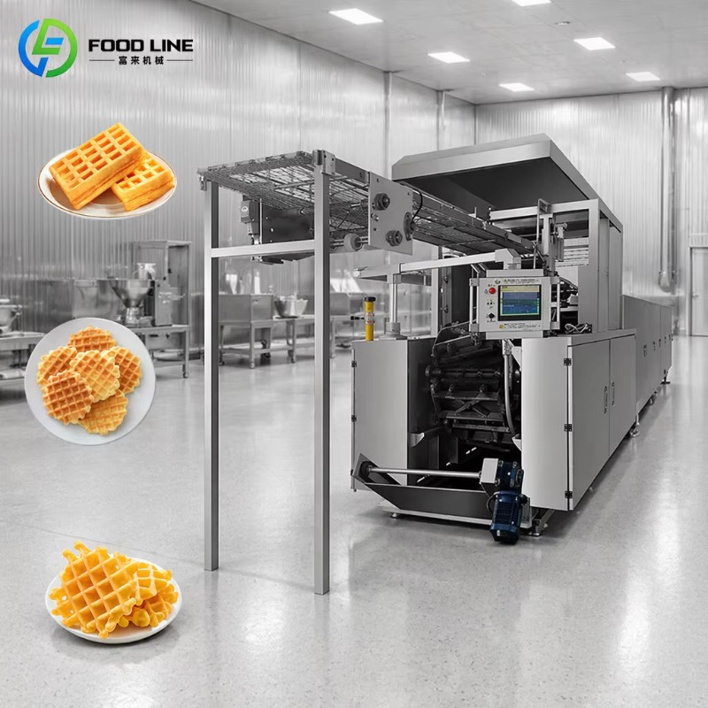 Waffle Cone Maker - Rotary Cone Waffle Baking Machine Fish