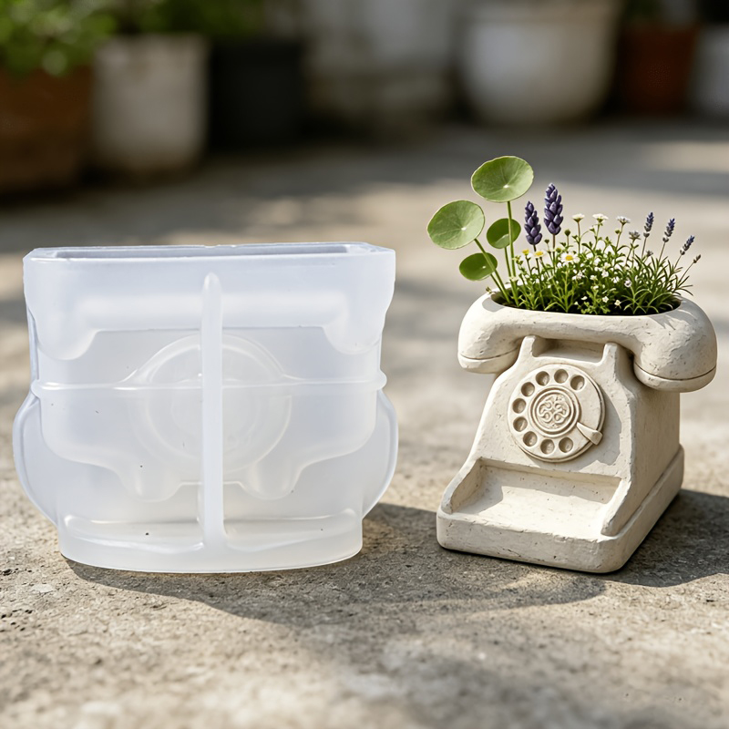 3D Vintage Rotary Telephone Su - Potsticker Mold review and price