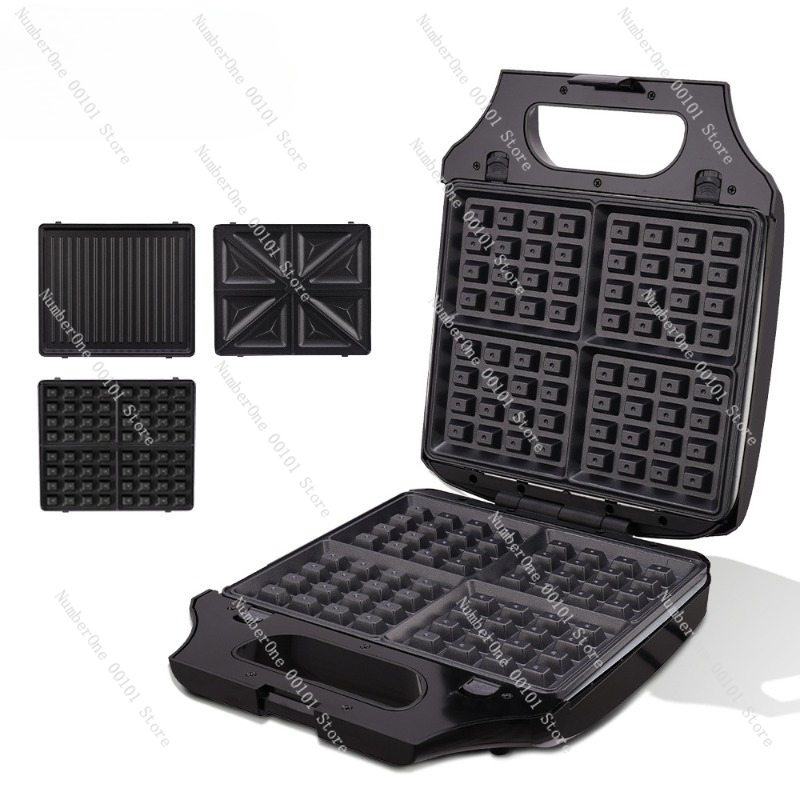 Household Small Multipurpose 3 - Egg Waffle Pan review and price