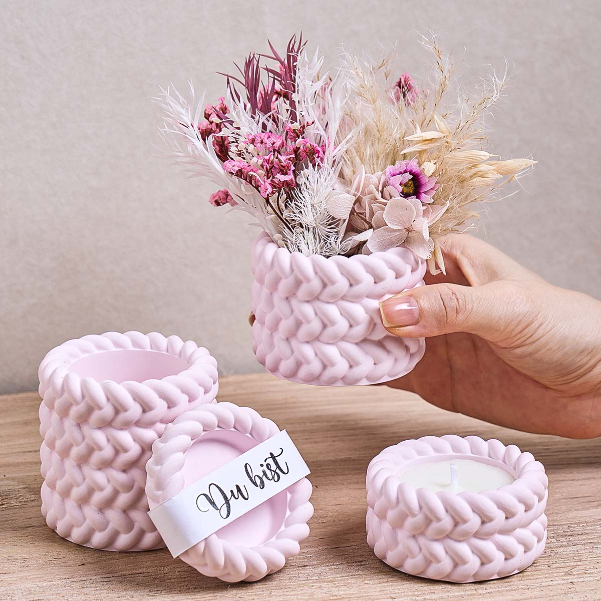 Woven Candle Jar Silicone Mold - Potsticker Mold review and price