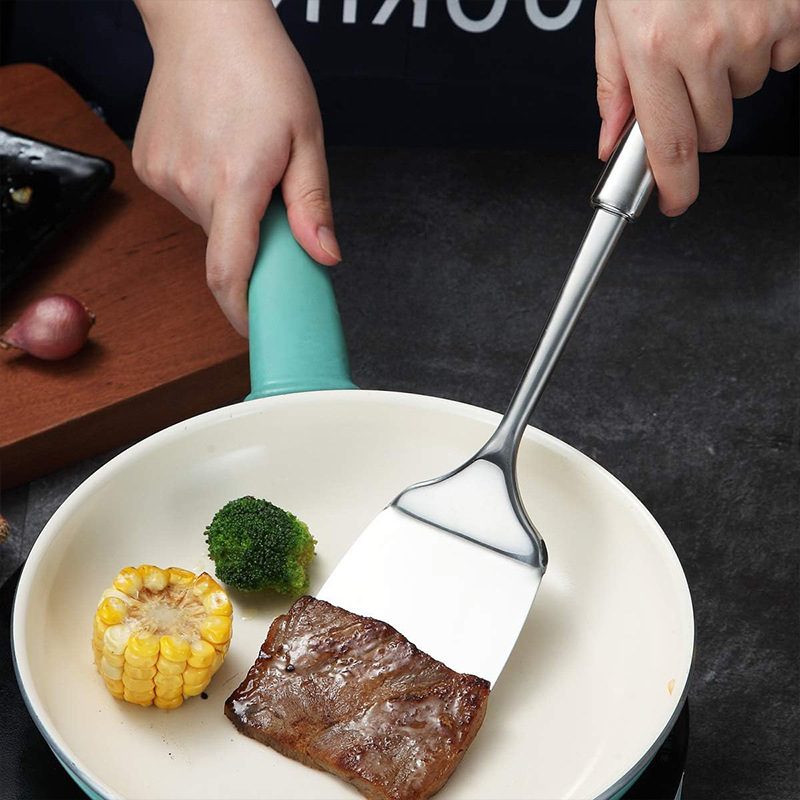 Stainless Steel Turner Long Ha - Okonomiyaki Spatula review and price