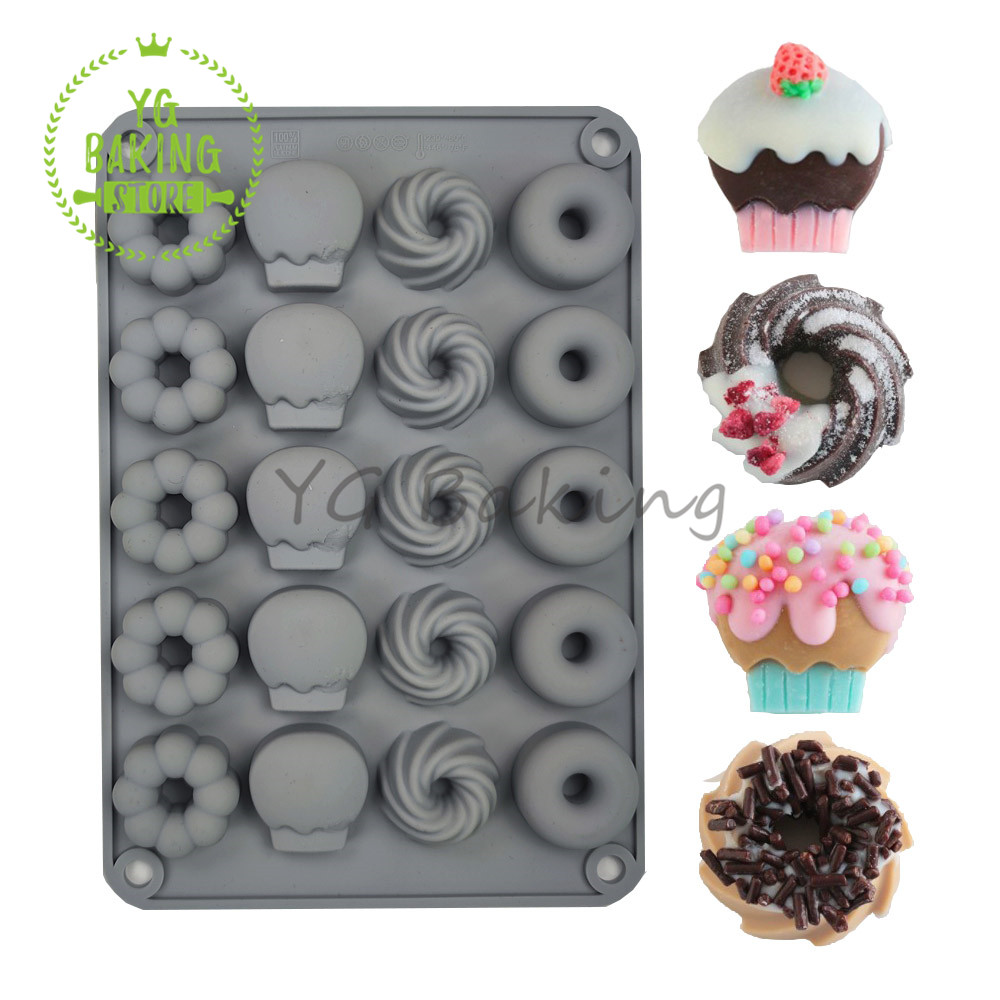 Dorica 3D Mini Donut Sawalin C - Donut Mold Silicone review and price