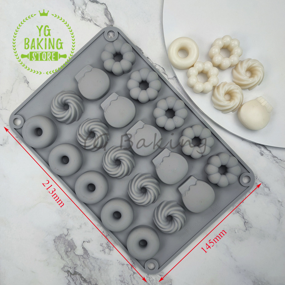 Dorica 3D Mini Donut Sawalin C - Donut Mold Silicone review and price