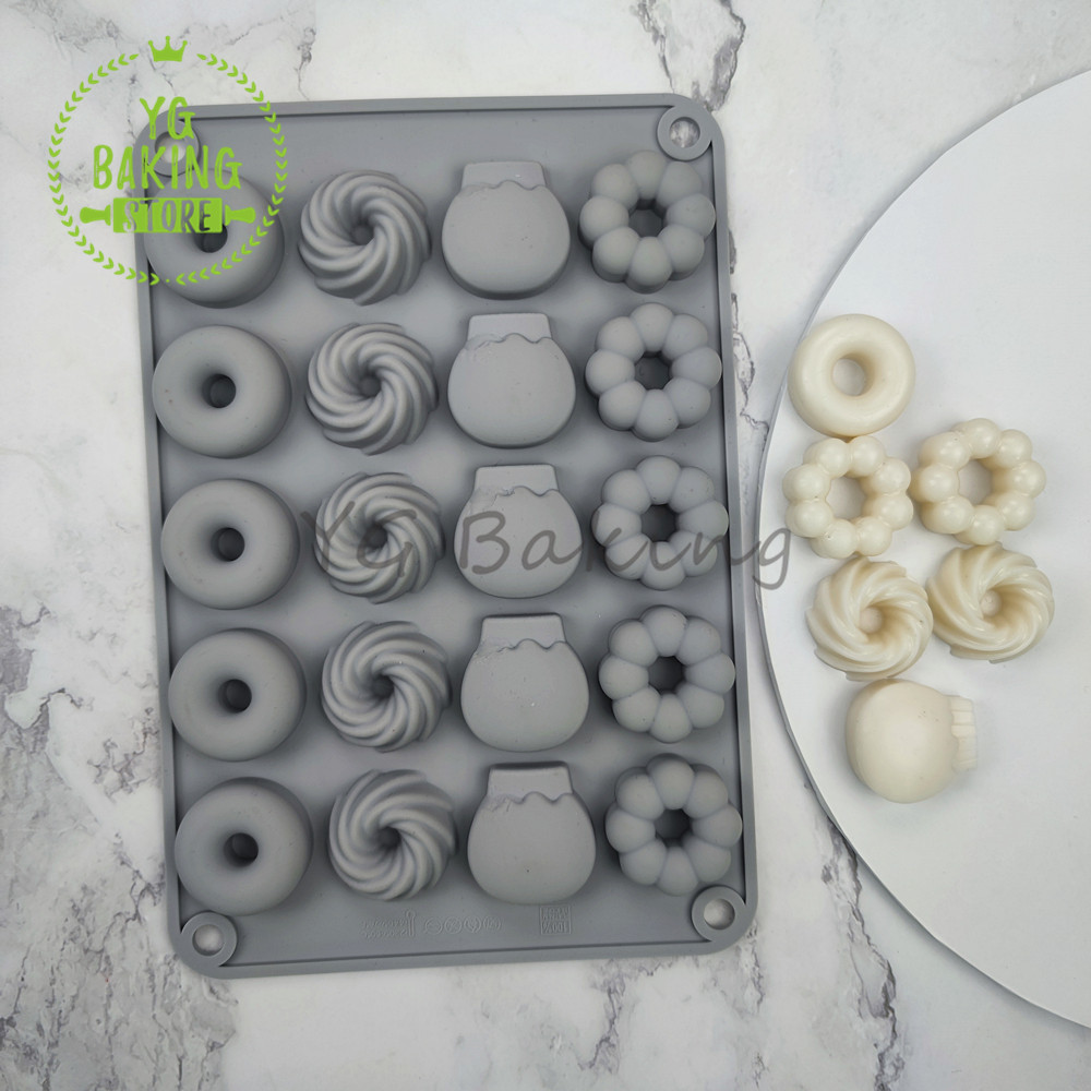 Dorica 3D Mini Donut Sawalin C - Donut Mold Silicone review and price