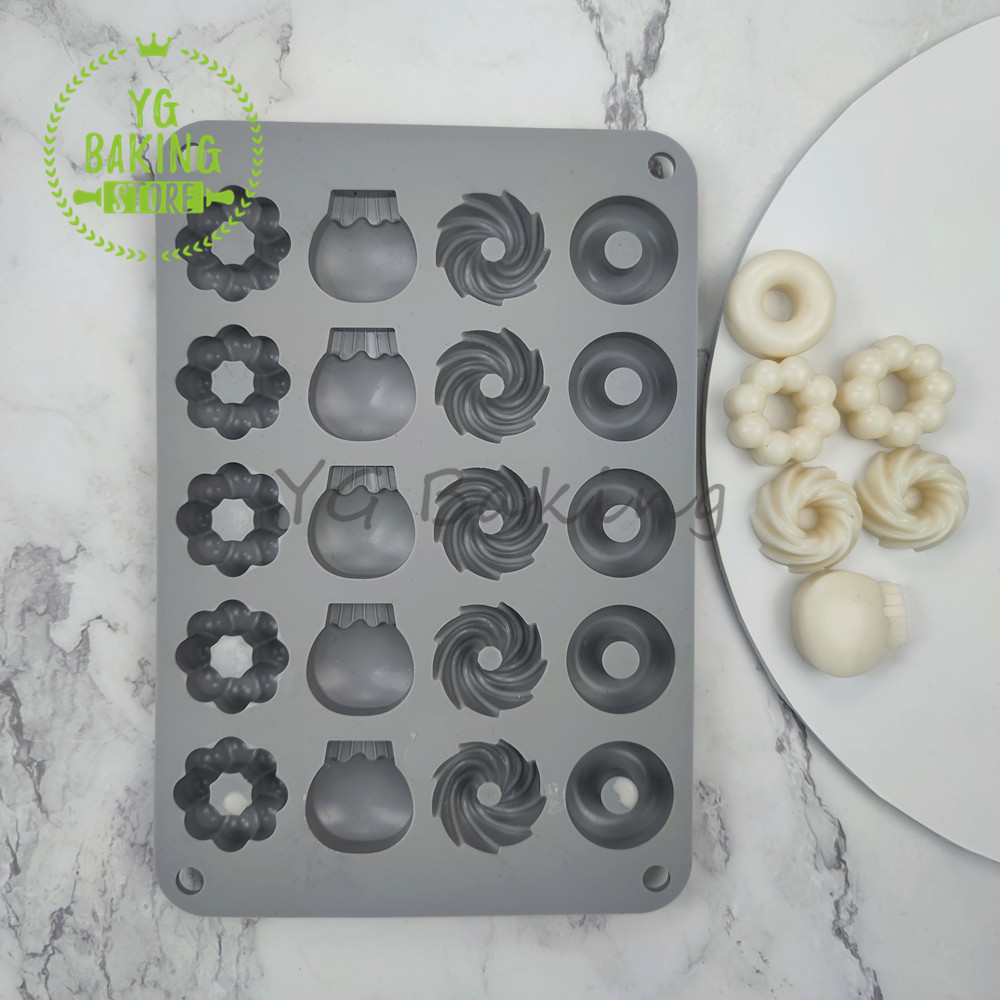 Dorica 3D Mini Donut Sawalin C - Donut Mold Silicone review and price