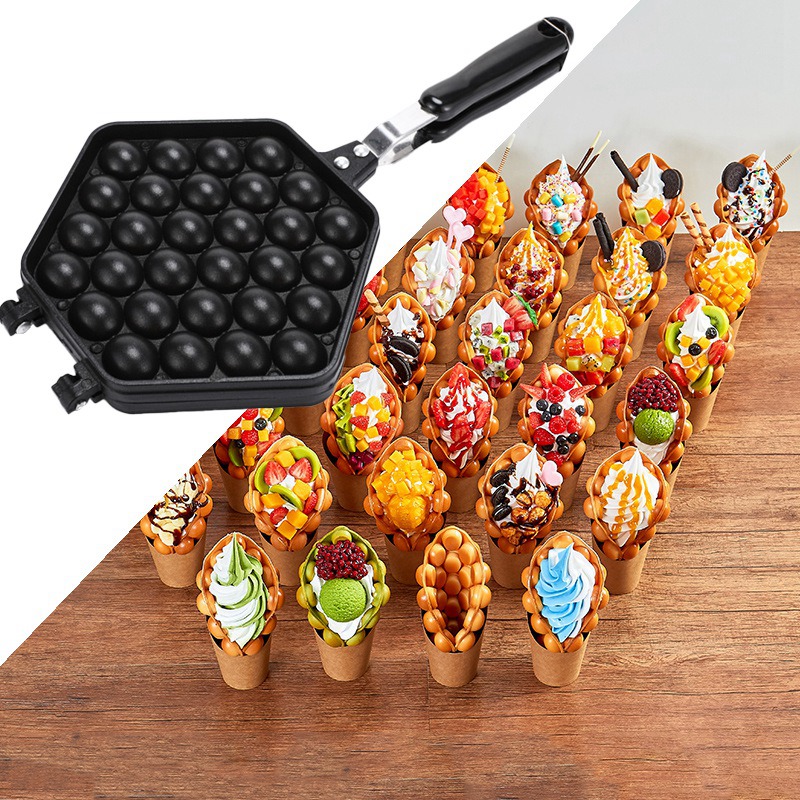 Egg Bubble Cake Baking Pan Mol - Egg Waffle Pan review and price
