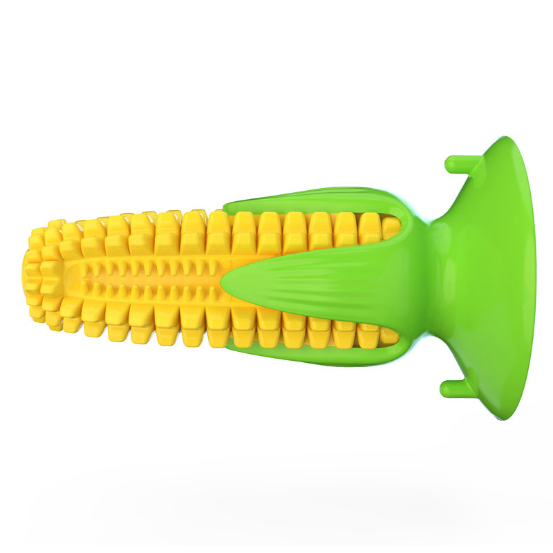 Dog toy with suction cup and c - Corn Dog Stick review and price