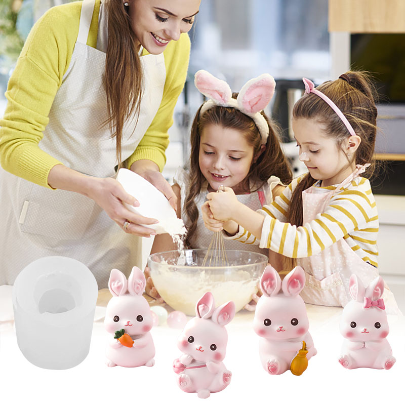 3D Easter Rabbit Silicone Mold - Bunny Cake Mold review and price