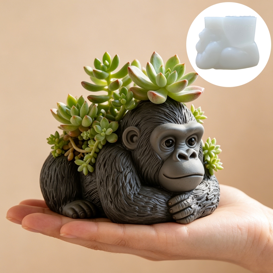 Lying nest gorilla succulent p - Potsticker Mold review and price