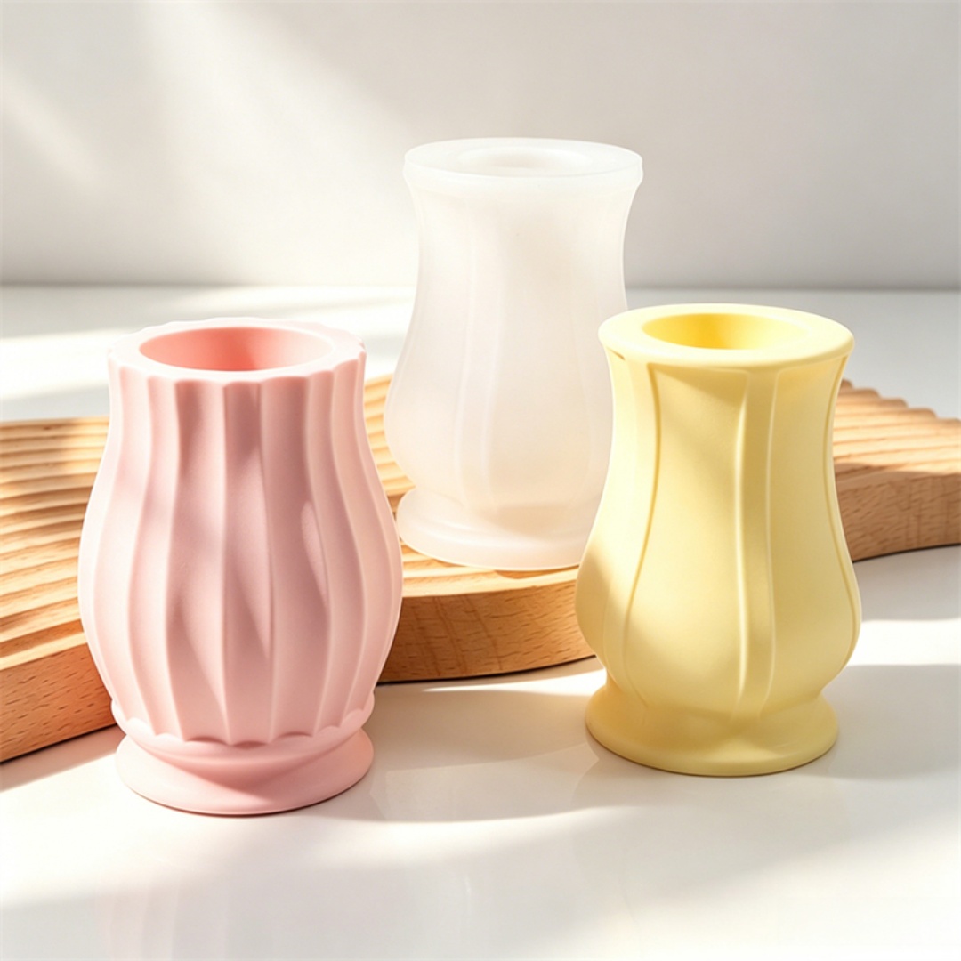 Embossed Pattern Curved Vase S - Potsticker Mold review and price