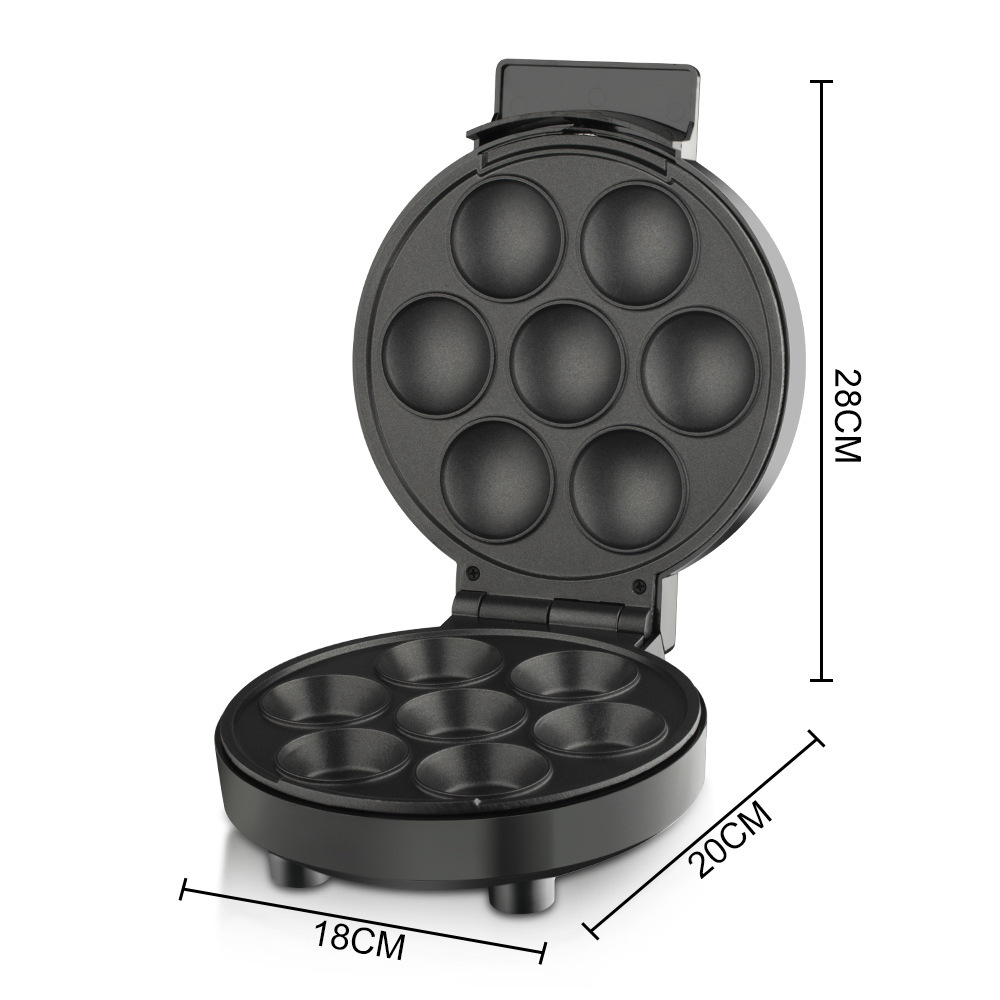 New listed double-sided heated - Egg Waffle Pan review and price