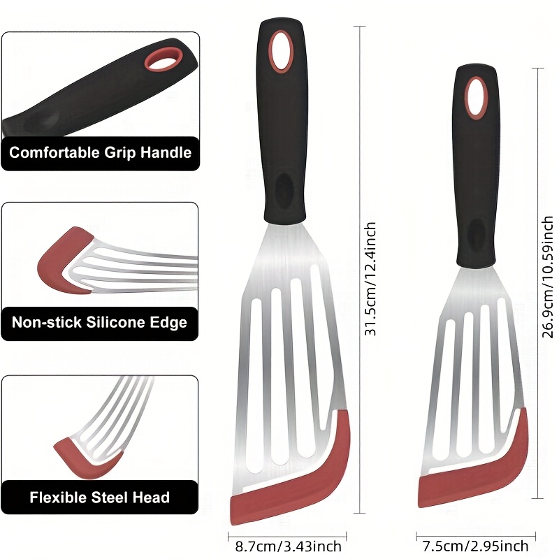 Stainless steel silicone spatu - Okonomiyaki Spatula review and price