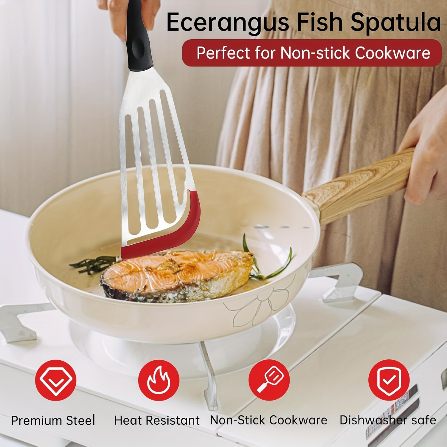 Stainless steel silicone spatu - Okonomiyaki Spatula review and price