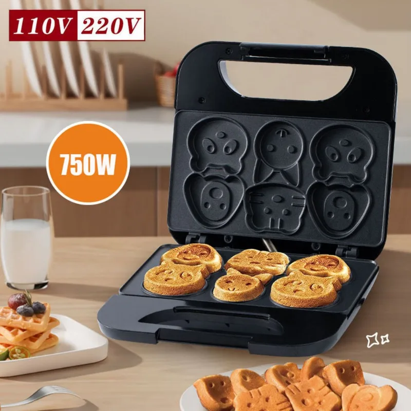 Household Cartoon Biscuit Mach - Mini Pancake Griddle review and price