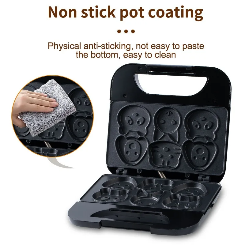 Household Cartoon Biscuit Mach - Mini Pancake Griddle review and price
