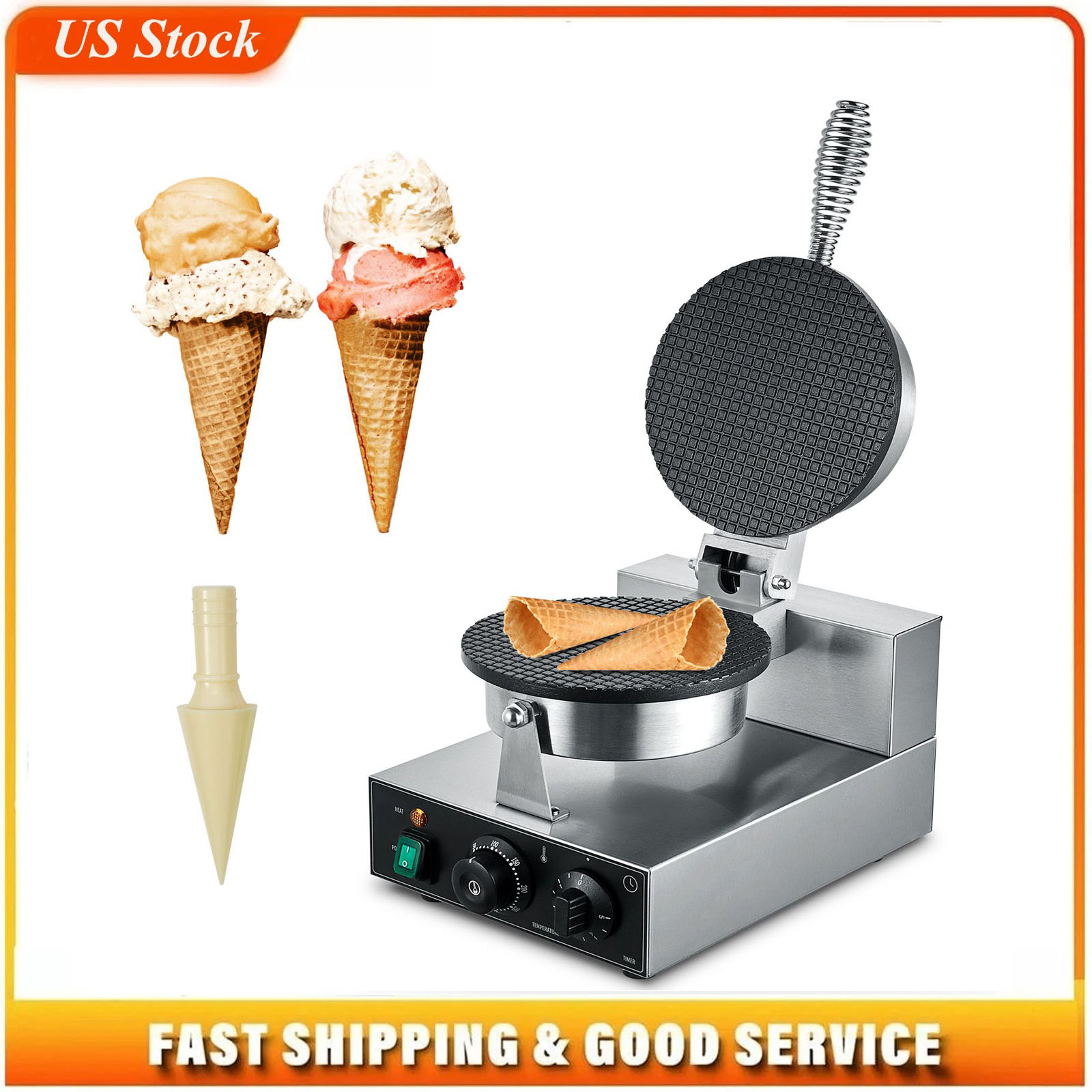 Electric Ice Cream Cone Maker, - Waffle Cone Maker review and price